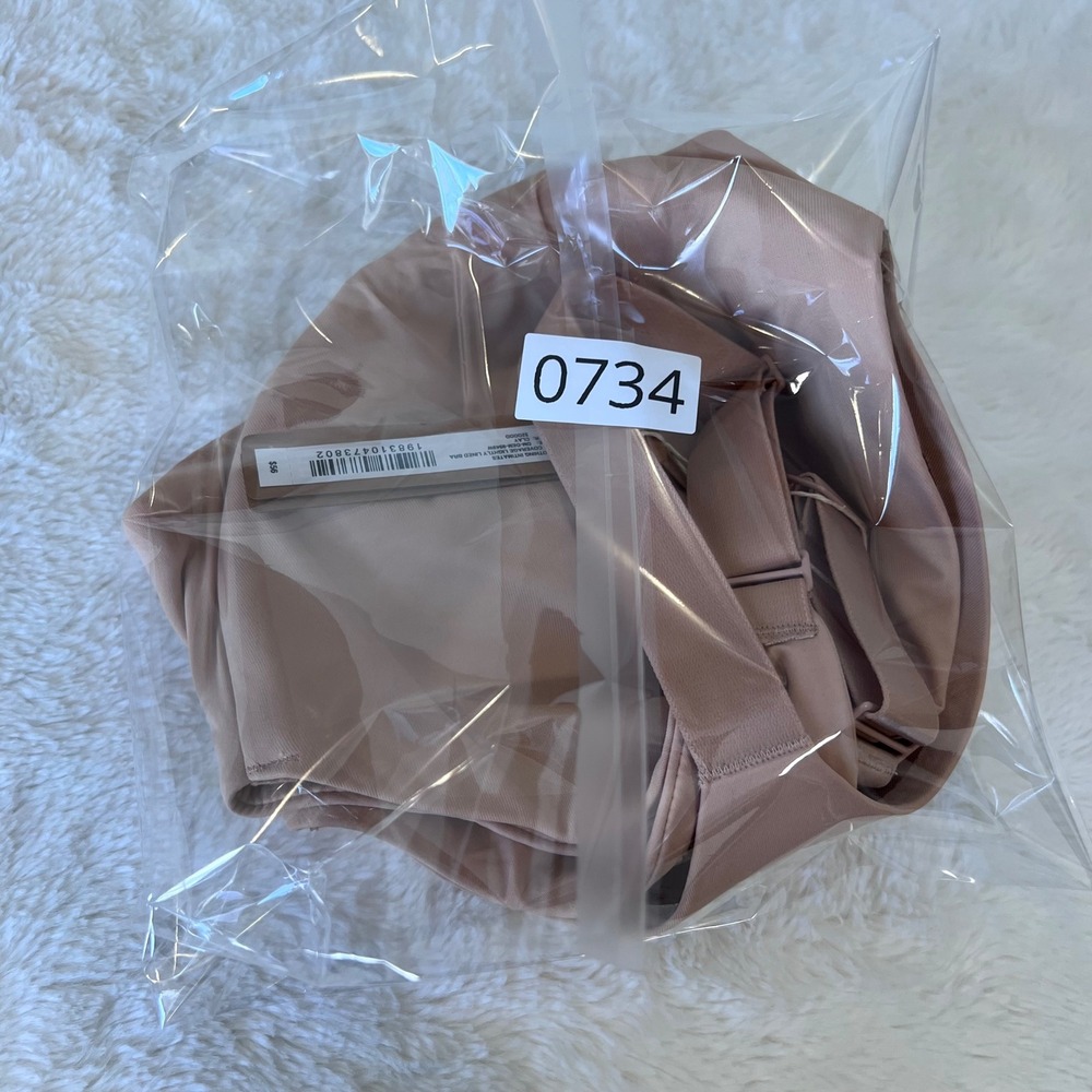 SKIMS Womens Smoothing Intimates Full Coverage Lightly Lined Bra Clay 32DDDD NWT - Picture 11 of 11